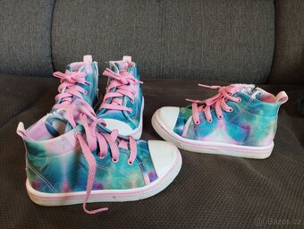 Boty pro dvojcata 26 - vysoké tenisky - 2