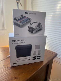 DJI mini 3 Pro, ovladač s displayem, 3 baterky, taška - 2