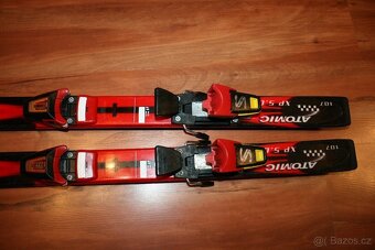 lyže Atomic 107 cm , lyžaky Nordica - 2