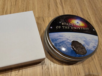 Stříbrná mince s meteoritem Tamdakht - 2