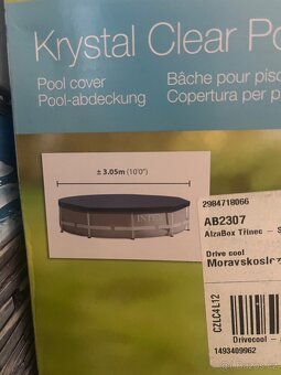 Bazén+příslušenství - 2