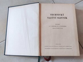Technický naučný slovník .- komplet 5 dílů - 2