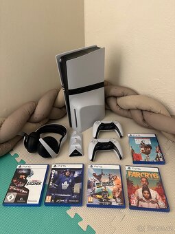 Playstation 5 PRO s mechanikou + ovladač - 2