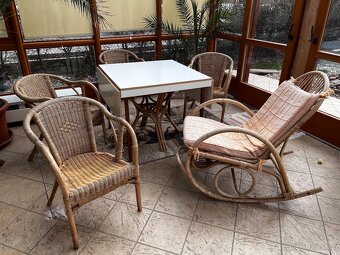 Bambusový zahradní set - 2