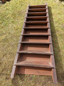 Staré dřevěné schody - 2