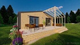 NÍZKOENERGETICKÝ MODULOVÝ DŮM, 52,2M2, VÝROBA V ČR - 2