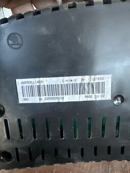 Škoda Fabia 2 1.2htp budíky - 2
