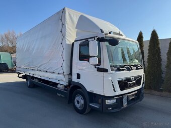 Man TGL 12.220, EURO6, 170tkm, hydr.čelo,plachta, 2016 - 2