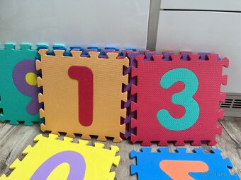 Pěnové puzzle, 10 ks - 2