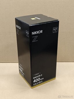Objektiv Nikkor Z 400mm f/400mm VR S - 2