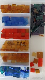 Materiál na skleněnou mozaiku - 2