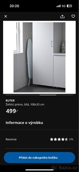 Žehlicí prkno ikea - 2
