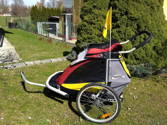 vozík za kolo - Croozer 737 - včetně odpružení a clony - 2