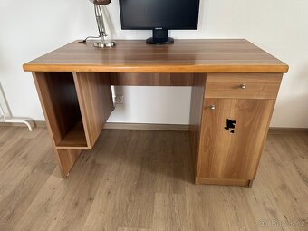 Dřevěný pracovní stůl 125x70cm - 2