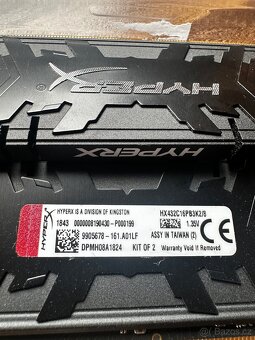 RAM – Kingston Fury Beast 16GB (2×8GB) DDR4, 3200 MHz - 2