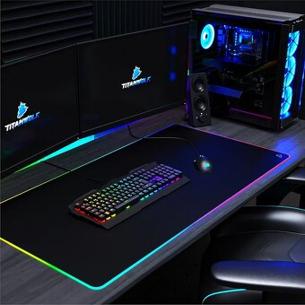 XXXL RGB herní podložka – 1200 × 600 - 2
