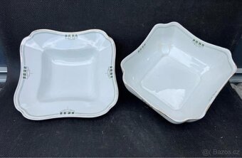 ART DECO - SADA PORCELÁNU, MÍSA, OMÁČNÍK - 2