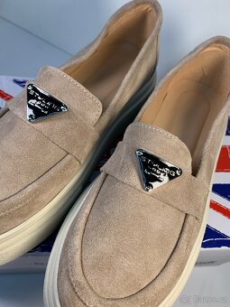 Dámské Loafers/ Mokasíny Kůže Nove - 2