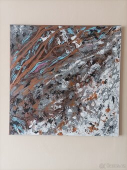 Abstrakce 50x50, DOPRAVA ZDARMA - 2