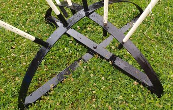 Reklamní poutač - vlajkonoš s 9 tyčemi, skládací - 2