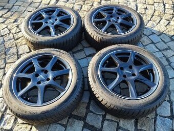 ALU Dezent 4x100 r16x6,5j ET 40, 195/55/16 Polaris 5 - 2