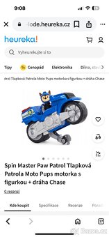 Chase moto dráha Paw patrol - 2