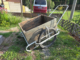 Prodám velký ruční vozík dvoukolák - 2