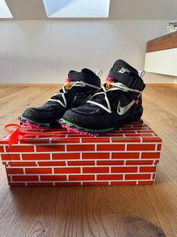 OFF-WHITE X NIKE AIR FORCE 1 MID BLACK - 2