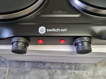 SwitchOn Elektrický vařič dvouplotýnkový - 2