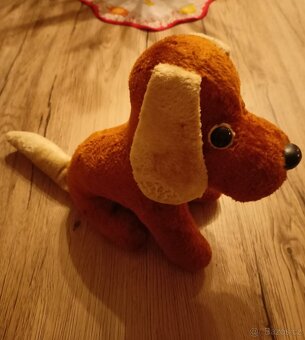 Plyšový retro pes - 2