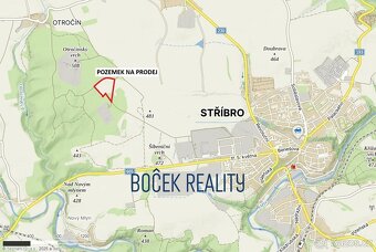 Prodej, pozemek 55 306 m2, Stříbro - Těchlovice, ev.č. 10087 - 2