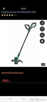 Elektrická strunová sekačka - 2