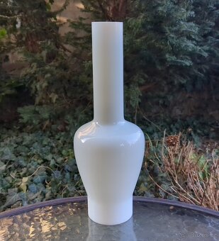 Kryt petrolejové lampy - mléčné sklo - 2