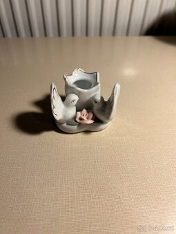Porcelánový svícínek - 2