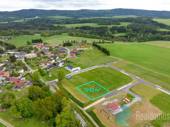 Prodej, pozemek pro bydlení 1242 m², Český Krumlov, Bohdalo - 2