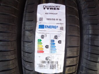 Letní pneu 195/55/15 R15 Nokian - Nové - 2