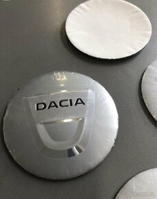 Středové pokličky / samolepky alu kola - DACIA 56 mm - 2