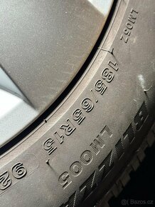 Originální sada zimních kol Škoda R15 - 5x100 - 2