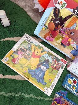 Vhodné jako dárek - sada puzzlí, pexeso, tužky - 2