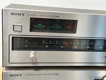 SONY TA-3650 + ST-3950 VINTAGE STEREO ZESILOVAČ - 2