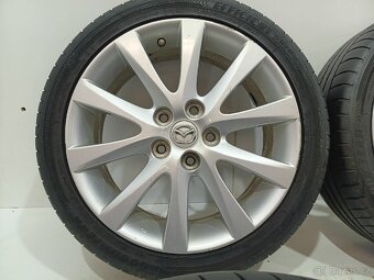 Letní alu kola Mazda 5x114,3 R17 pneu 215/45/17/ - 2