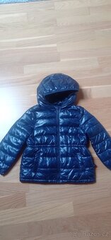 Benetton tmavě modrá bunda vel. 98 - 2