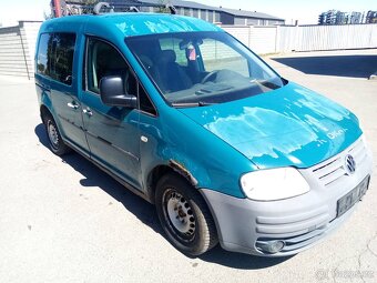 Volkswagen CADDY LIFE 1.9 TDI, 77kW, BJB, r.v.2004 - 2