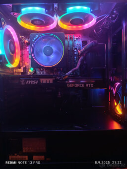 Herní PC- Ryzen 5600X, 16GB RAM, 1TB NVME, RTX3060TI, WIN11 - 2