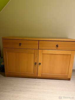 Dubová komoda masiv - 2