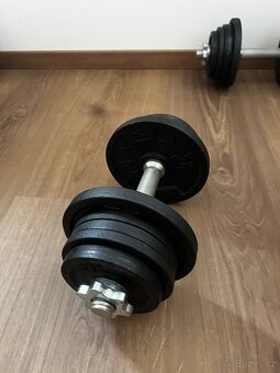 Jednoručky, činky, kotouče - 2