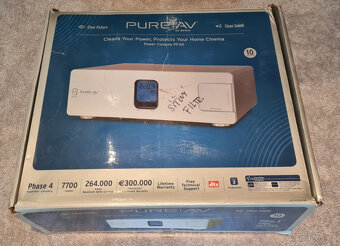 PRODÁM síťový filtr BELKIN - PURE AV - PF40, stříbrný - 2