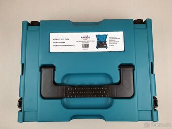 Aku Vrtačka s příklepem- 2x baterie 21V - 2