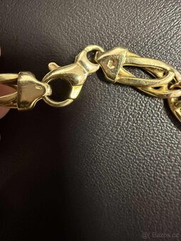 zlatý řetízek AU585/1000 27,58G - 2