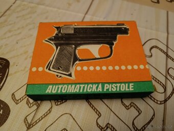 Retro hračka - kuličková pistole - 2
